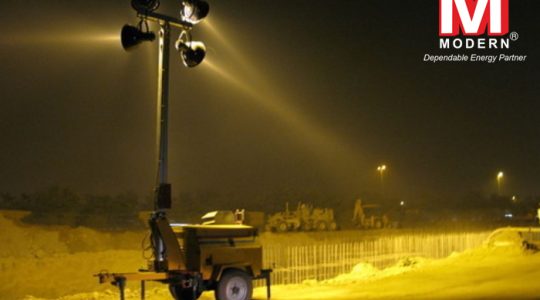 Mobile Lighting Tower On Rent